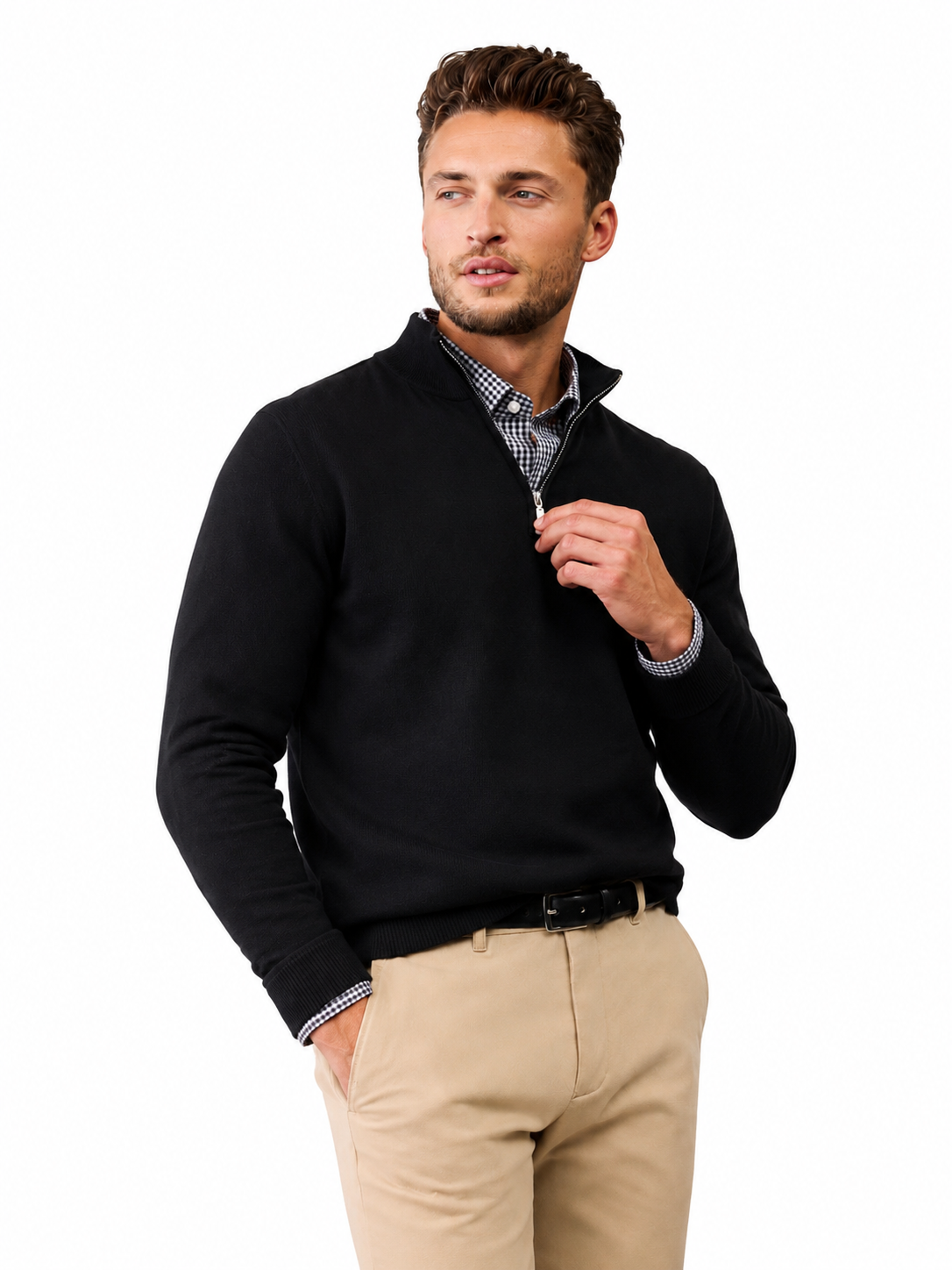 Quart-Zip Black