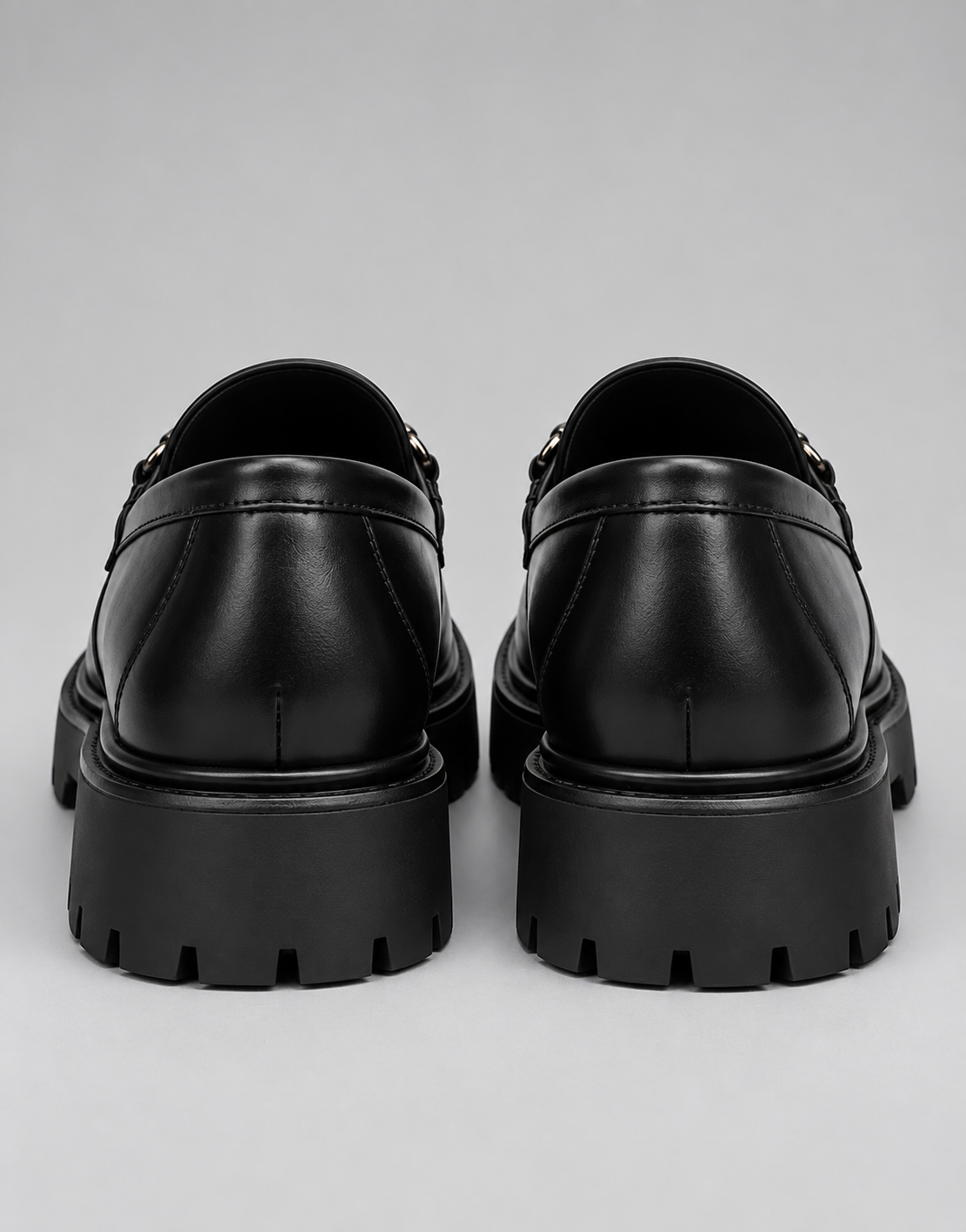 Penny loafers grey